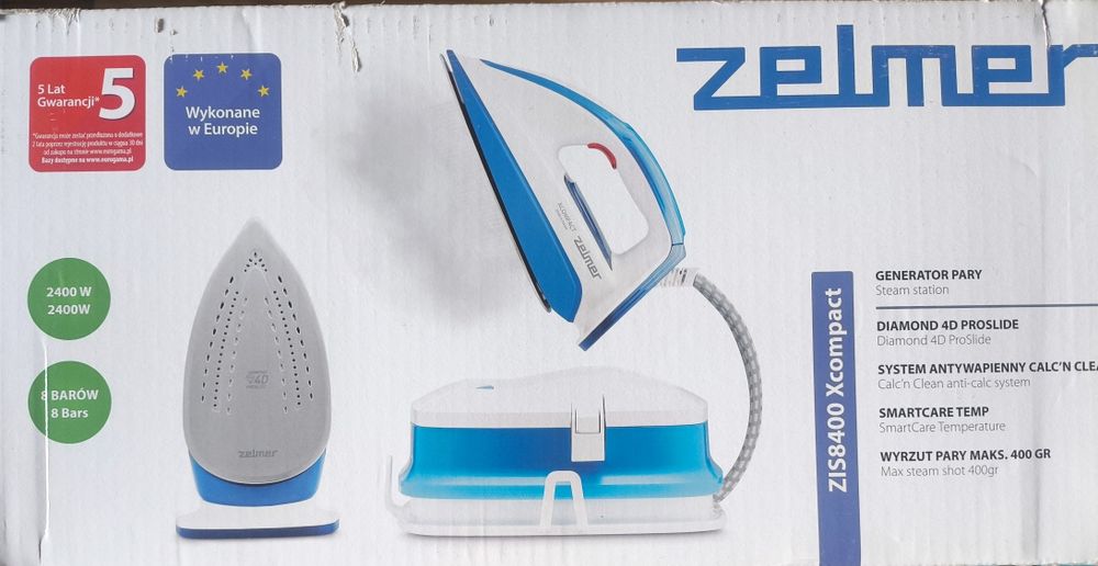 Generator pary żelazko Zelmer ZIS8400 Xcompact