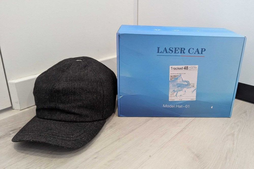 Лазерна кепка Laser Cap Hat-01 118 діодів 650nm для росту волосся LED терапія стимуляція проти випадіння