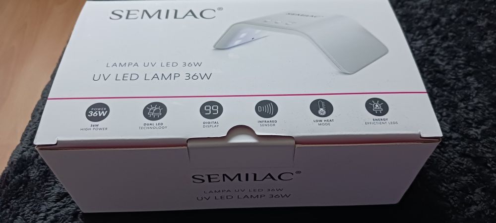 Lampa UV LED 36W Semilac
