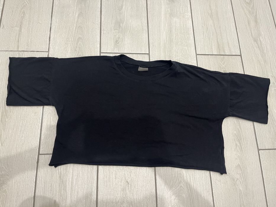 Дитяча укорочена футболка, розмір 140 см