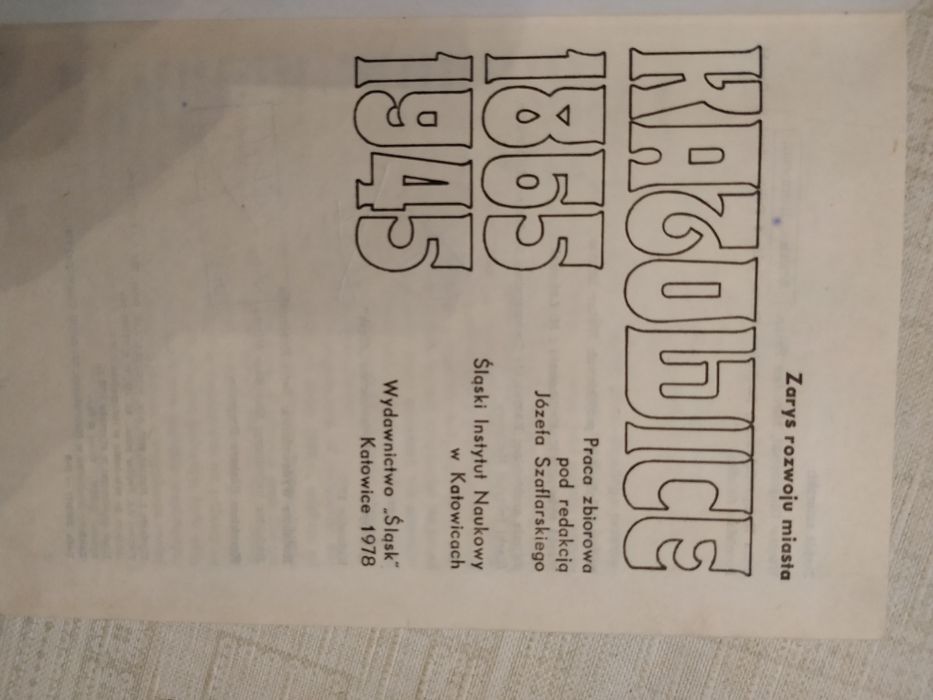 Rozwój myśli geograficznej oraz Katowice 1865 do 1945 zarys rozwoju