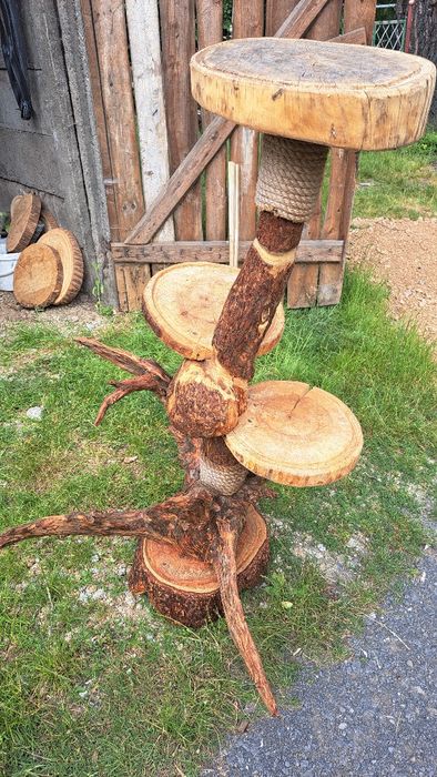 Drapak dla kota rękodzieło