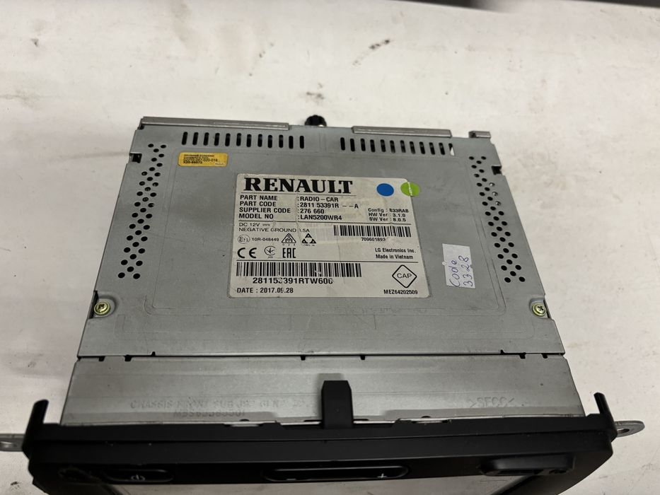 Radio, nawigacja Renault Master III lift