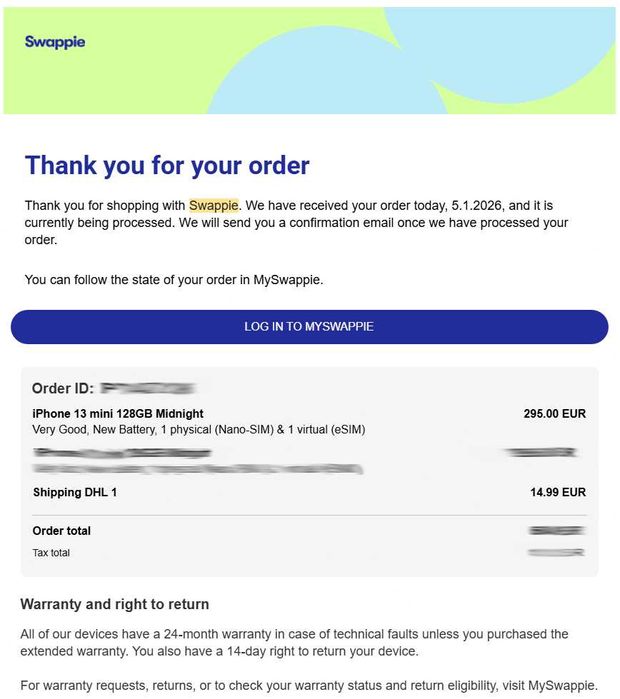 Apple iPhone 13 mini 128gb desbloqueado bateria nova 100% da capacidade, garantia até Janeiro de 2028!! Não aceito trocas.