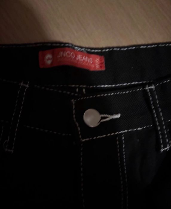 jnco jeans calcões com bordado de dragão