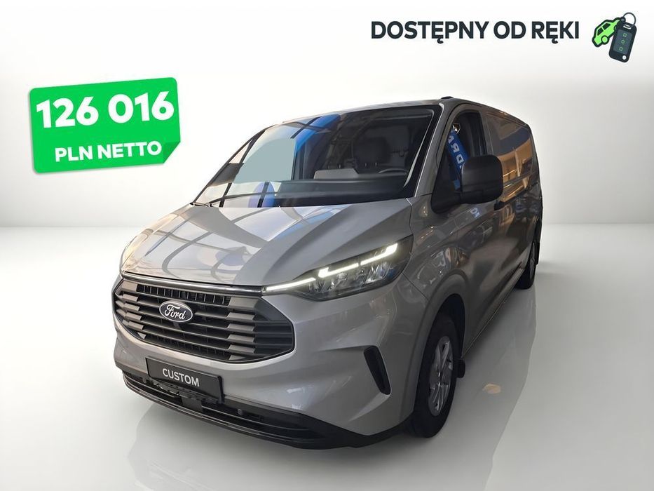 Ford Transit Custom 2.0 EcoBlue 320 L2H1 Trend Automat  Podgrzewane Fotele, Kamera Cofania, Klimatyzacja Automatyczna