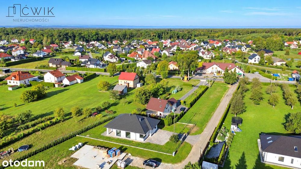 Nowoczesny dom parterowy 123,85 m² | 8,2 ar | 2,5 km od Bochni