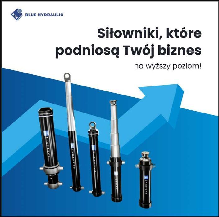 Siłownik teleskopowy Hidromas do wywrotu naczep 134/4/4960