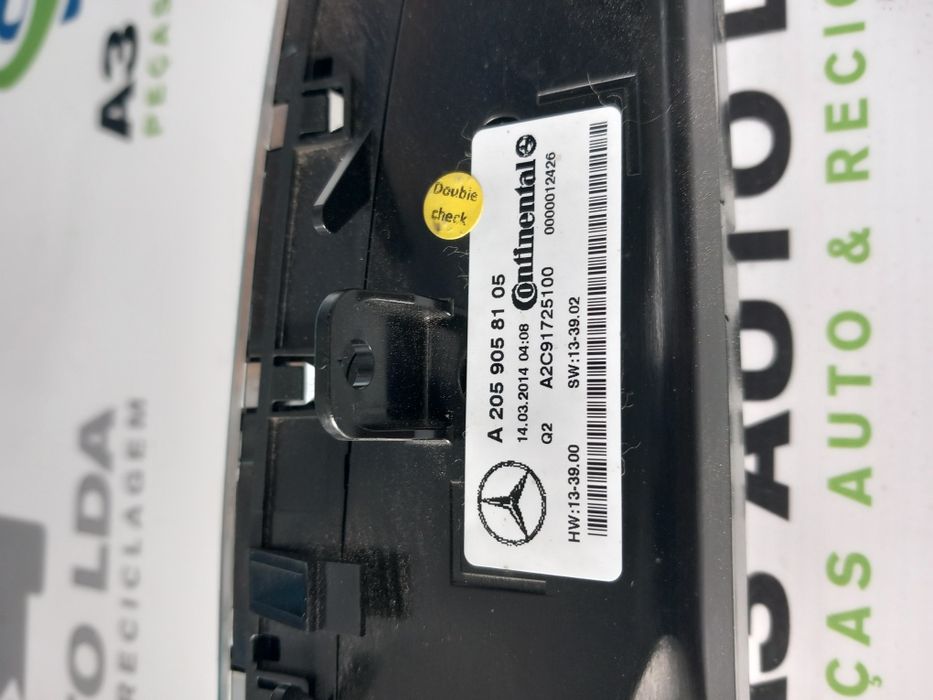 Comando regulador de sofagem ar condicionado MERCEDES CLASSE C W205