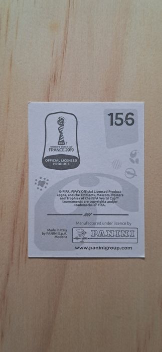 Cromo futebol de Jennifer Hermoso(Mundial 2019)da Panini
