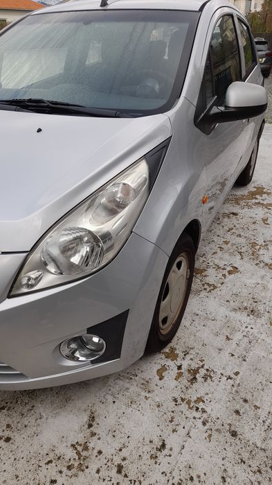 Chevrolet spark 2010 cinza prata