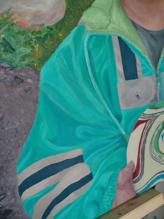 Olejny obraz "Fearless"