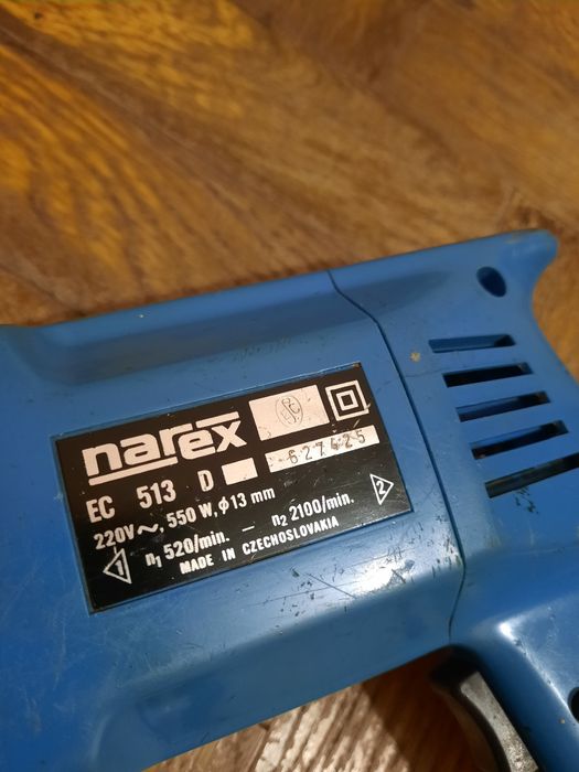Чехія!!Дрель ударна двухшвидкісна Narex EC 513 D,550вт