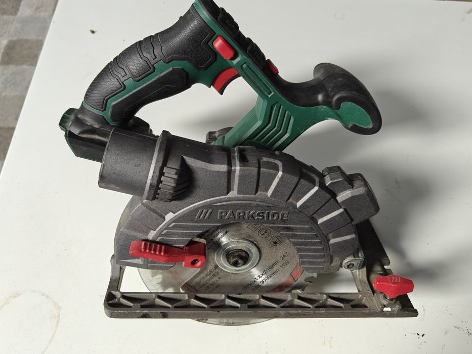 Piła, pilarka akumulatorowa parkside phksa 20-li a2, uszkodzona