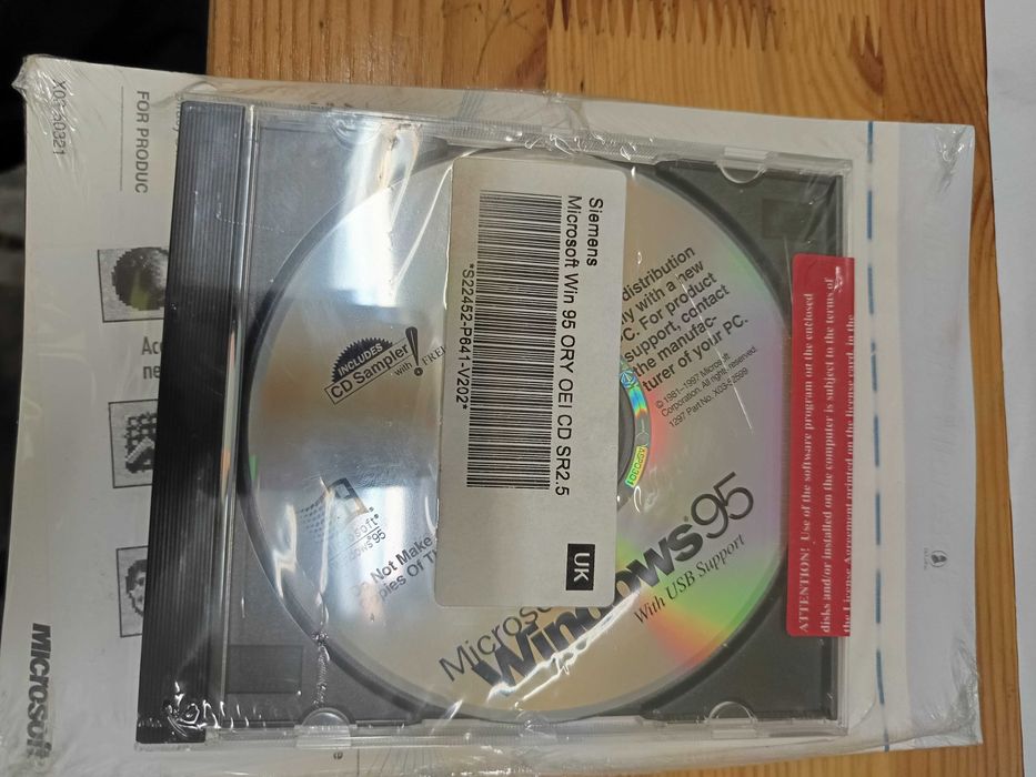 Windows 95 oryginał system operacyjny