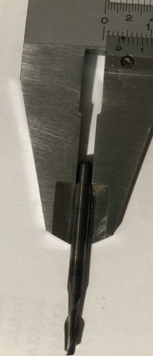 Fresa de corte em Tungstênio Ø 3,175mm