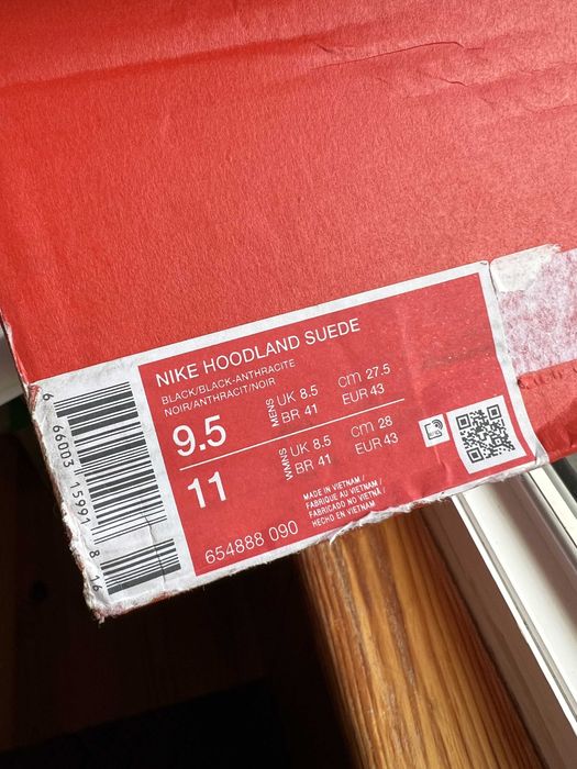 Оригінал! Чоловічі черевики ботинки кросівки Nike Hoodland Suede
