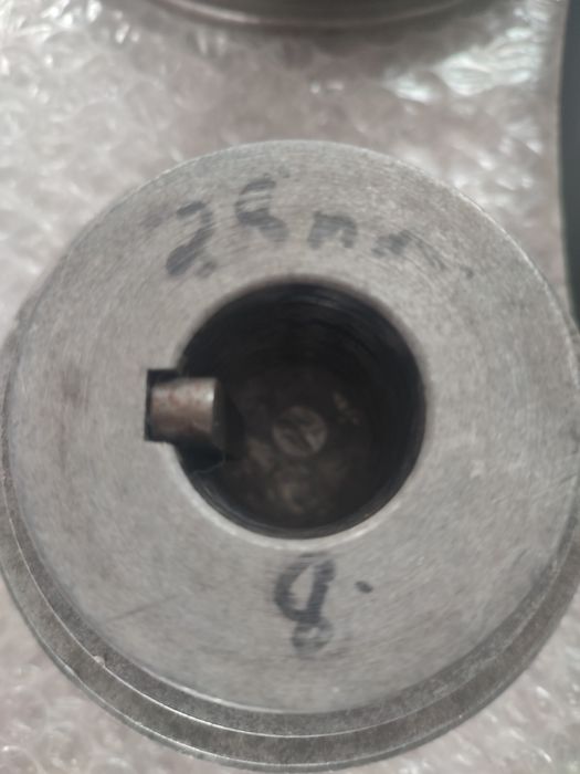 Motor elétrico DC, CNC, com polias