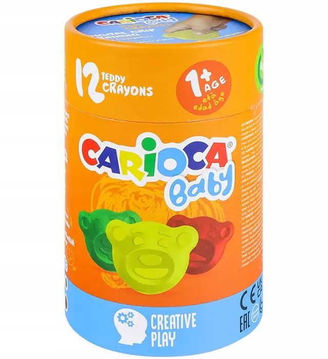 Kredki Świecowe Carioca 12 Szt.. Carioca. Nowy Produkt