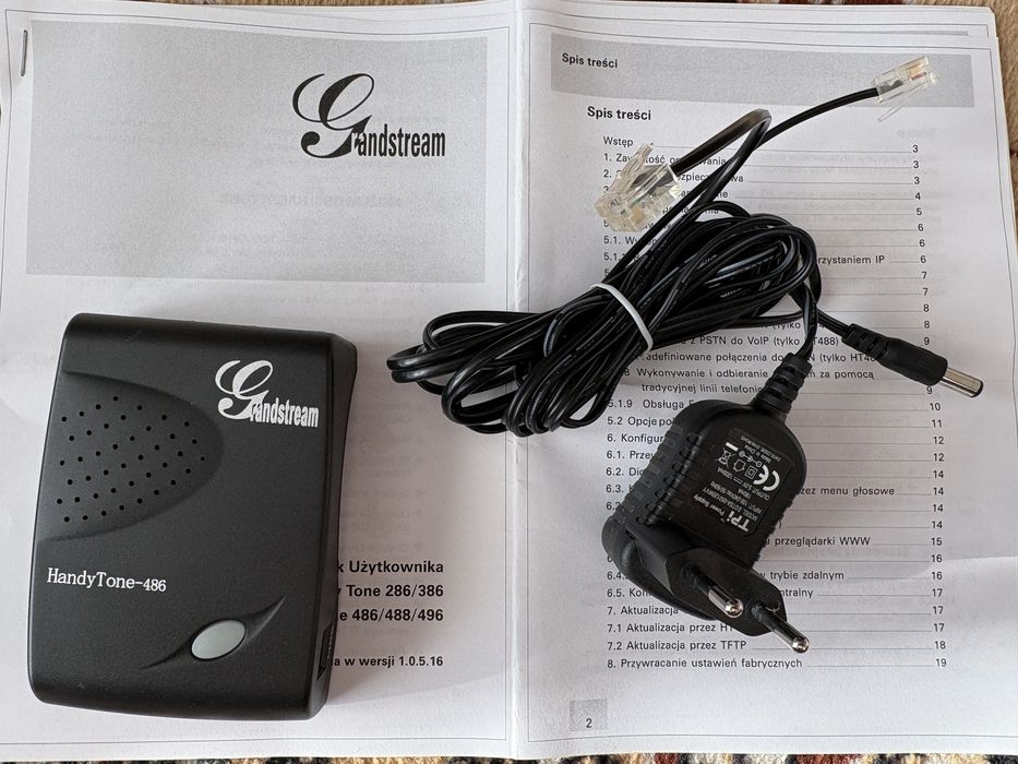 Bramka Voip Grandstream 486