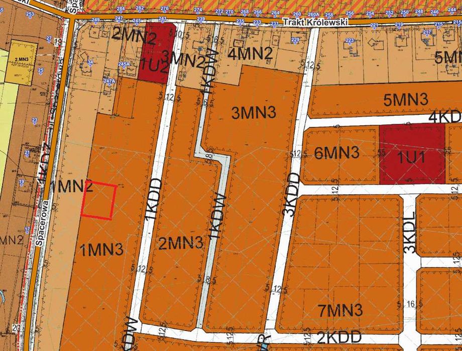 Borzęcin Duży, działka budowlana 1.500 m2 przy ślepej uliczce