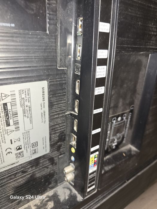 Sprzedam uszkodzony Samsung UE49NU7172UXXH zbity