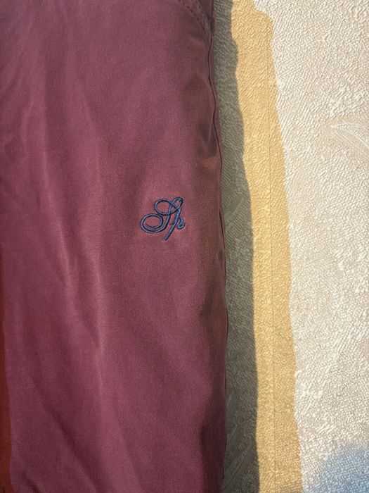 Bryczesy Spooks L bordowe