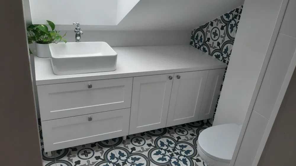 Szafka pod umywalkę 160 cm - Wrocław - meble łazienkowe