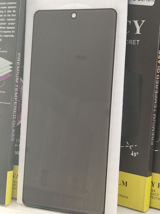 Hartowane szkło Privacy Glass do SAMSUNG GALAXY S20 FE/LITE Matowe