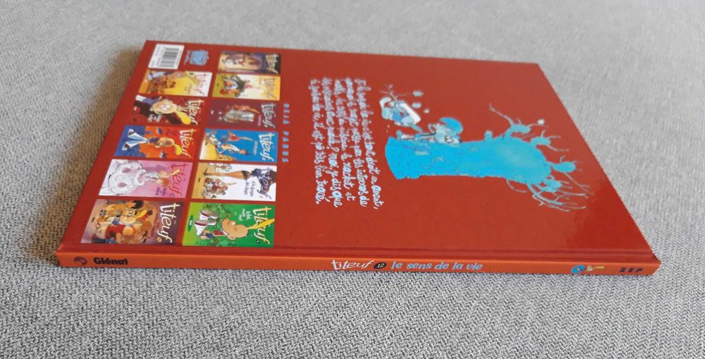 BD Titeuf "Le sens de la vie" de ZEP
