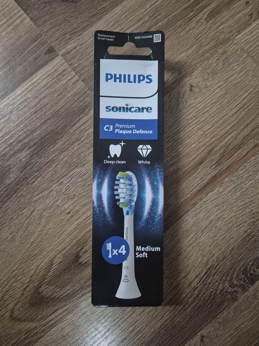 Philips Sonicare C3 Premium Plaque Defence Końcówki 4 szt.