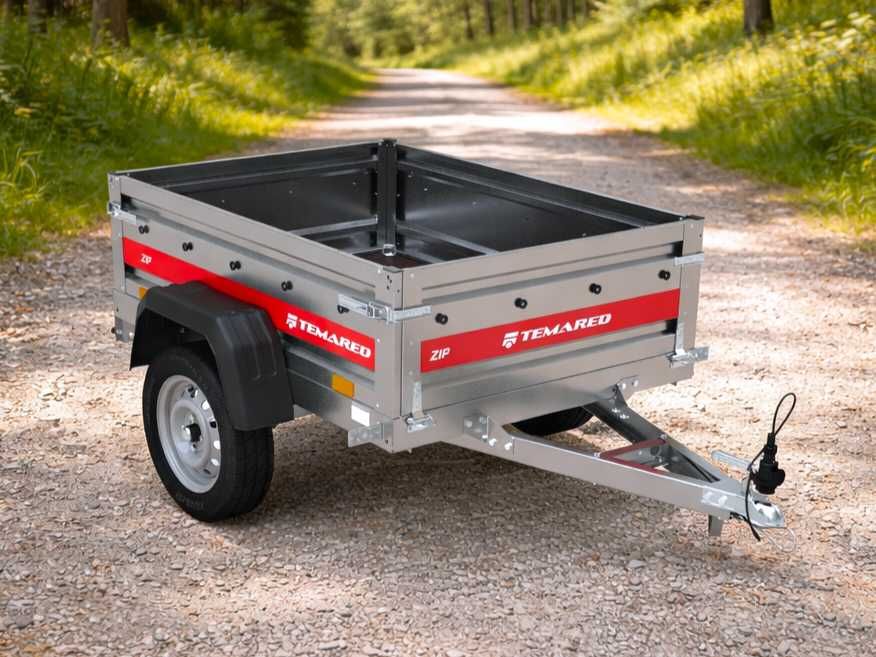 Temared ZIP 1510 nowa przyczepka samochodowa 148 x 106 cm + transport