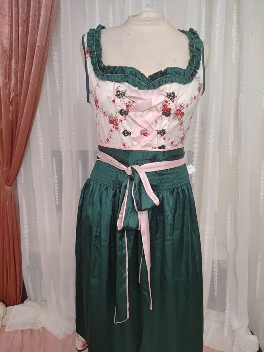 Strój przebranie folk biesiada Oktoberfest festyn rozmiar 38