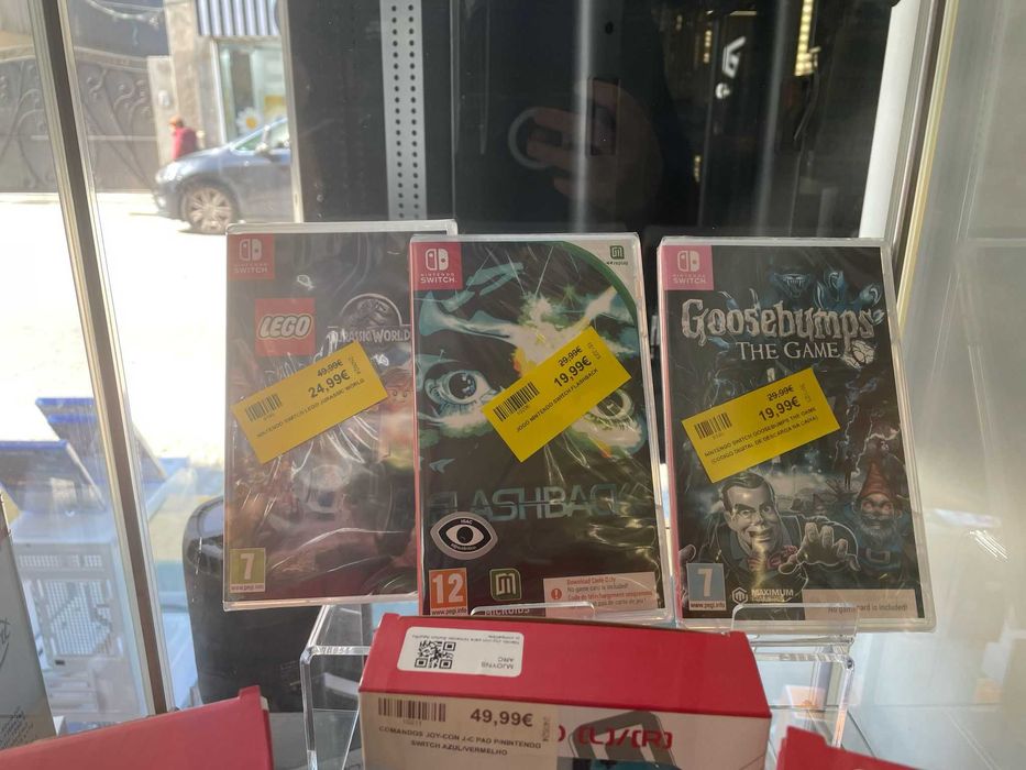 VENDO JOGOS NINTENDO SWITCH NOVOS/USADOS - Separadamente/Pack Completo