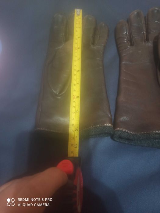 Мужские перчатки из натуральной кожи Zara man! Original!
