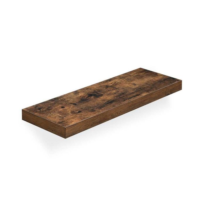 Półka ścienna dekoracyjna 60 x 20 cm dąb rustykalny