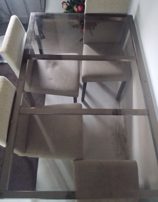 Mesa com 4 cadeiras Ikea