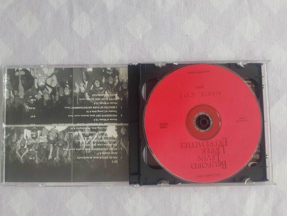 Bruford Levin Upper Extremites (B.L.U.E.)Nights- autograf T.Levin 2CD!