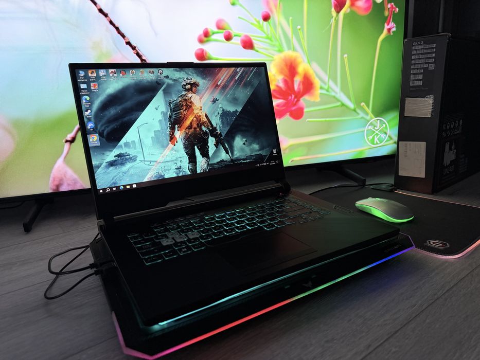 Ігровий ноутбук Asus ROG STRIX і5 GTX відео GeForce GTX  128 bit для геймерів< підсвітка, коробка