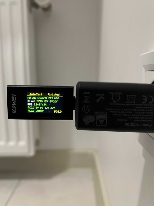 швидка зарядка 65w GAN 2 блок зарядки 25w 65w