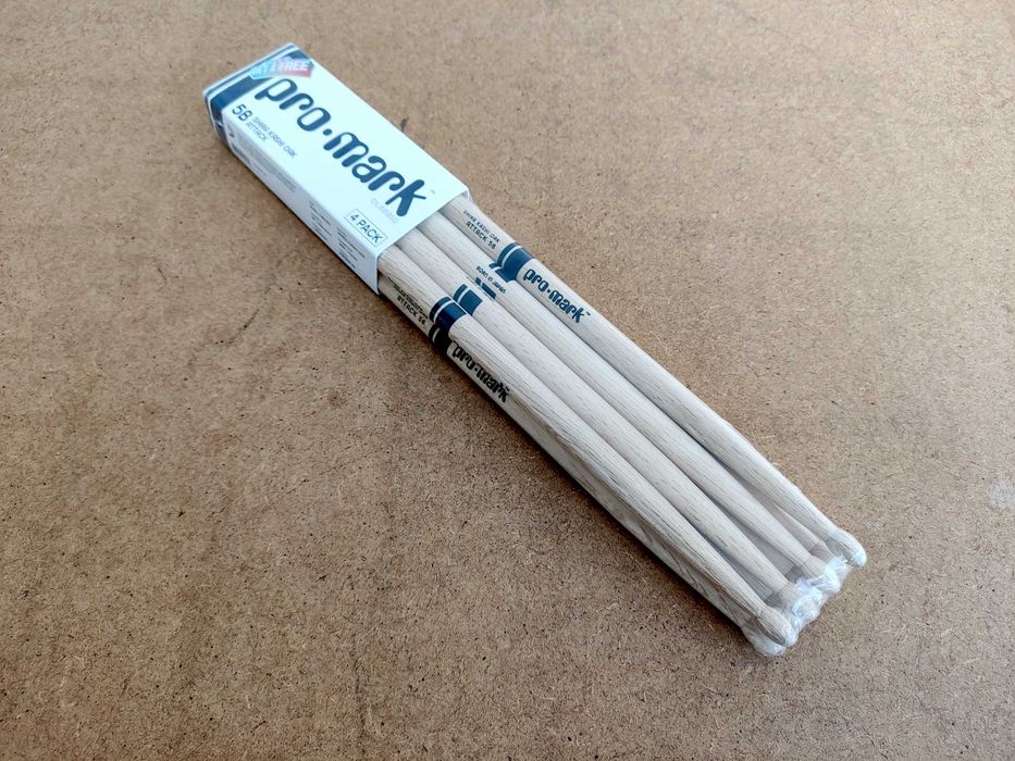 Baquetas Pro Mark 5B Shira Kashi Oak Attack - 4 Pack NOVO