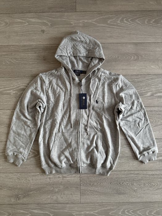 Bluza Polo Ralph Lauren zip-up grey M