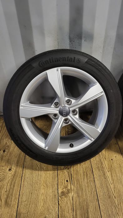 Alufelgi Audi S-line 17" 5x112 z oponami 225/50 R17 A4 B9 B8 A5 A6