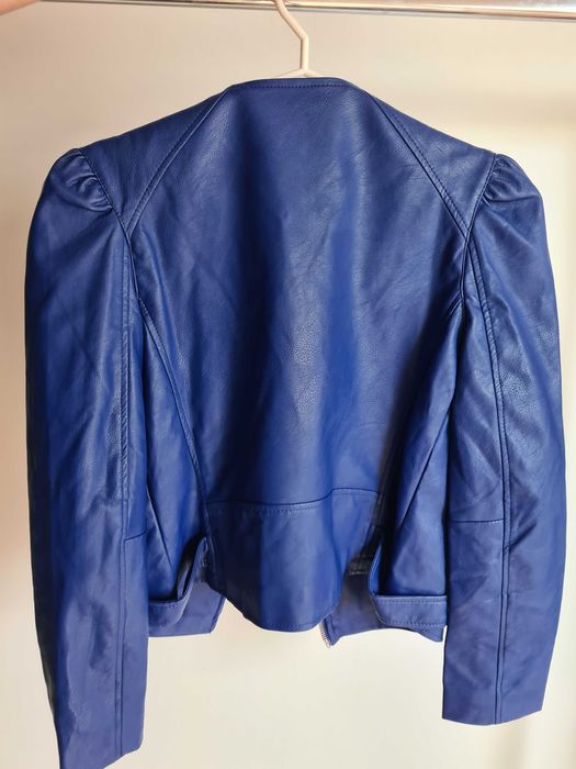 Niebieska ramoneska MANGO S