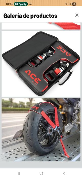 Cintas para moto