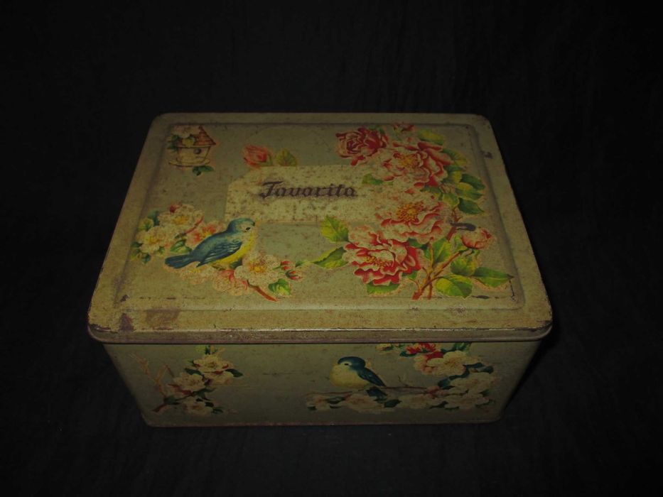 Caixas Lata Metálica Folha Litografada 7 diferentes