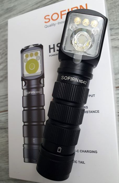 Nowa latarka sofirn hs42. Komplet z pudełkiem