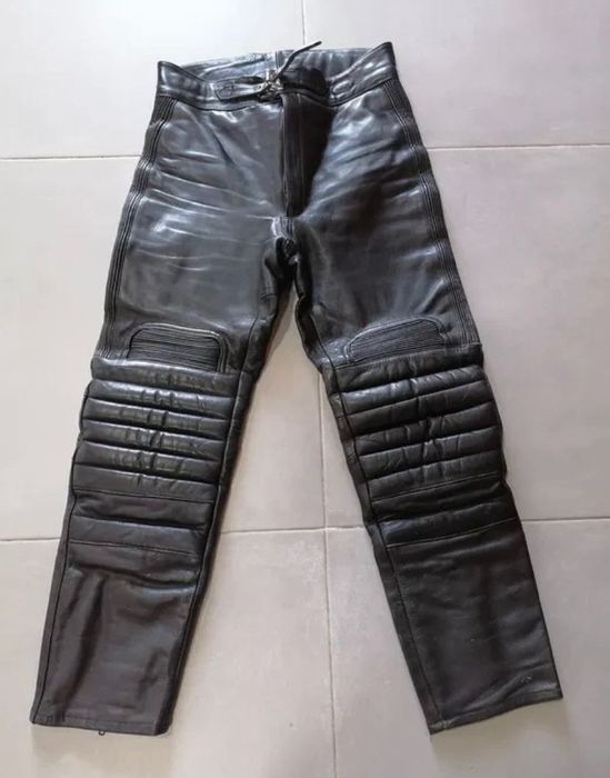 Blusão Motard Dainese e calças em pele