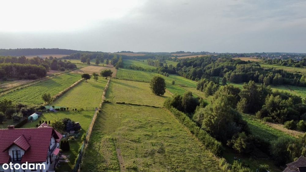 Piękna działka budowlana 31 x 29 m uzbrojona