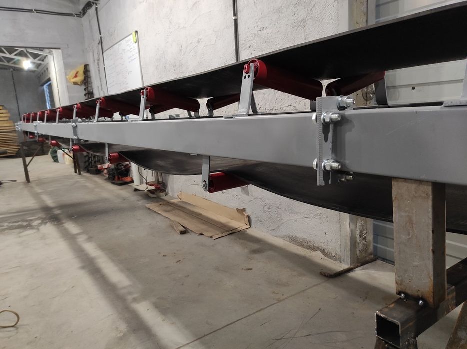 Зернопогрузчик, транспортер ленточный,  ленточный конвейер